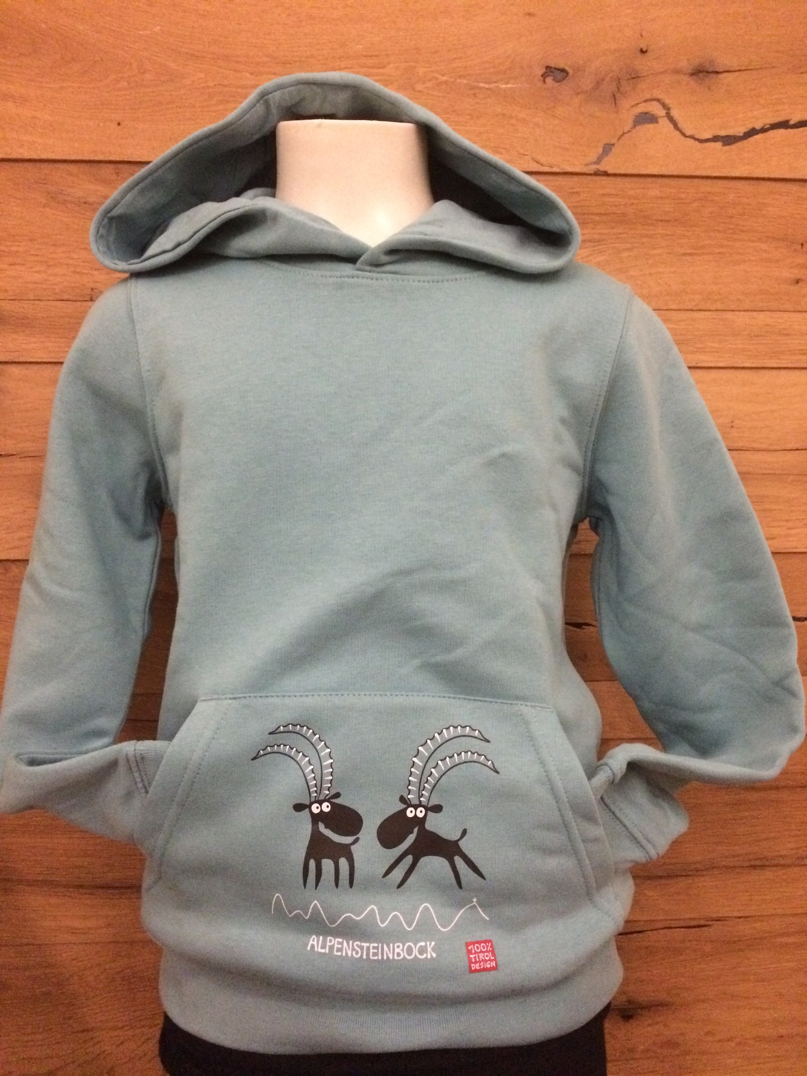 Kinder Hoody "Alpensteinbock"