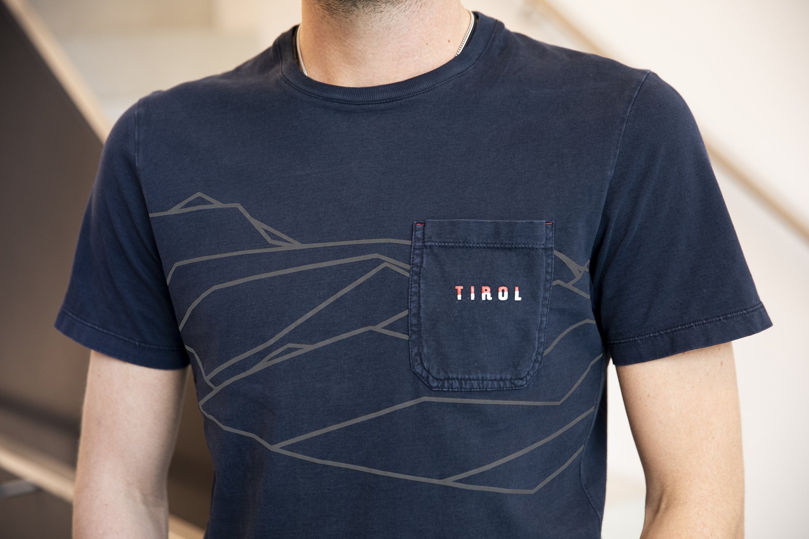Herren T-Shirt "Niklas" denim