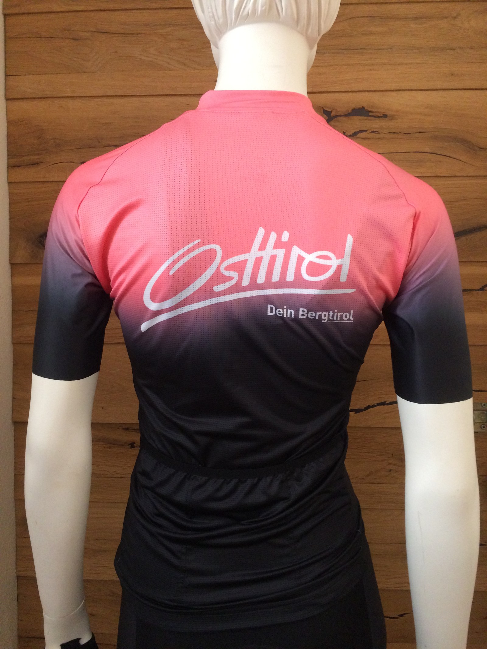 Rad Trikot "Spitzkofel" Osttirol, rosa/schwarz