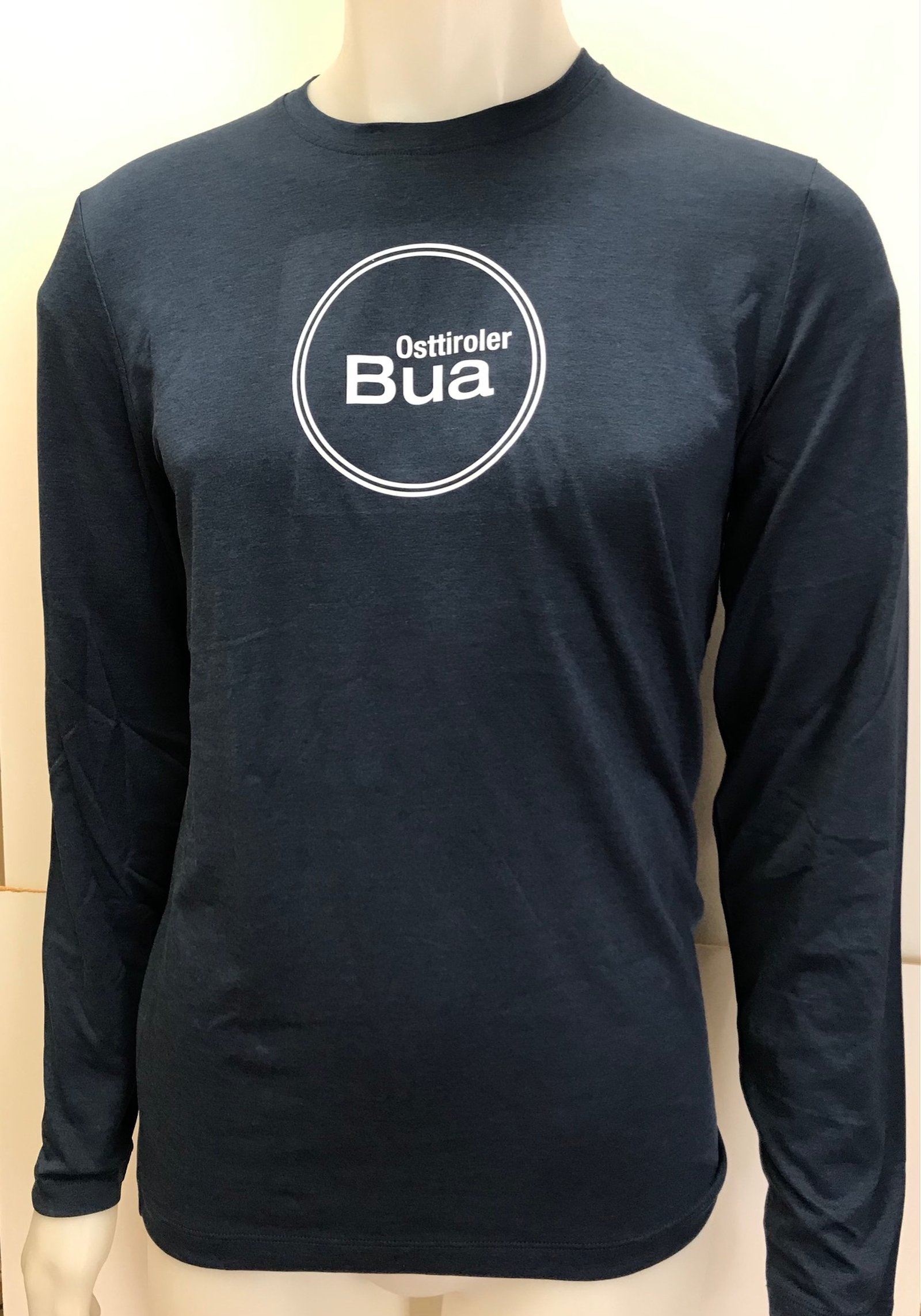 Herren Longsleeve "Osttiroler bua" marine