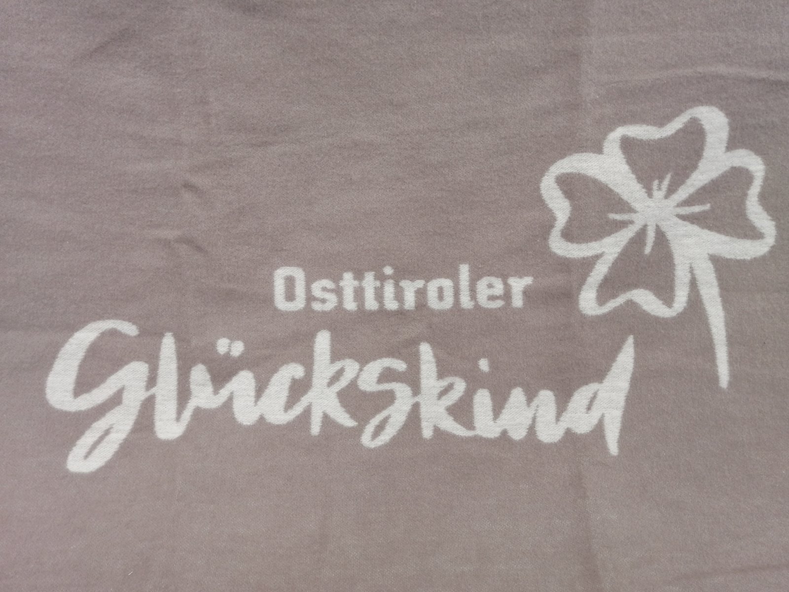 Kinderdecke "Osttiroler Glückskind"