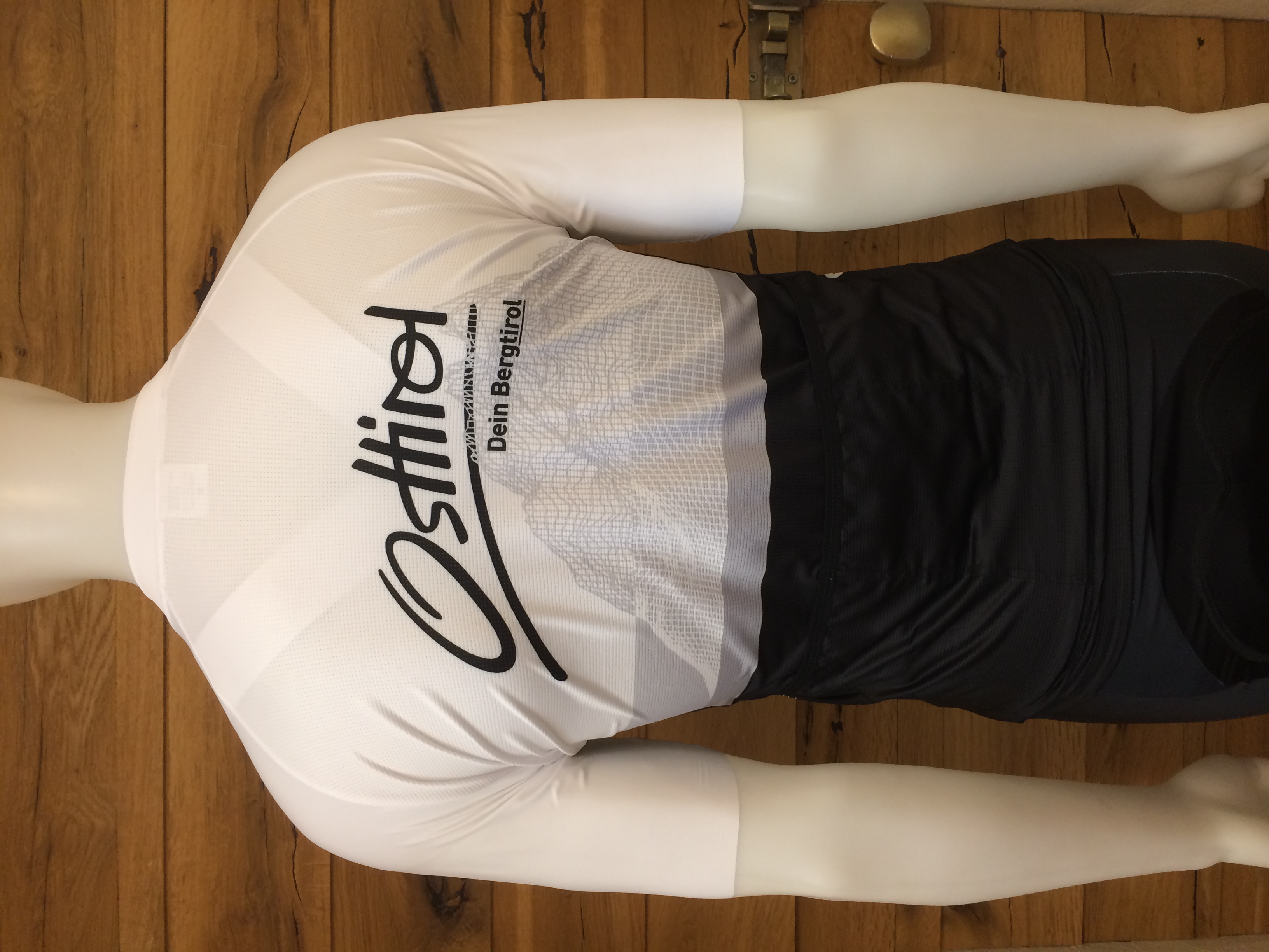 Rad Trikot Osttirol "Topografie" weiß