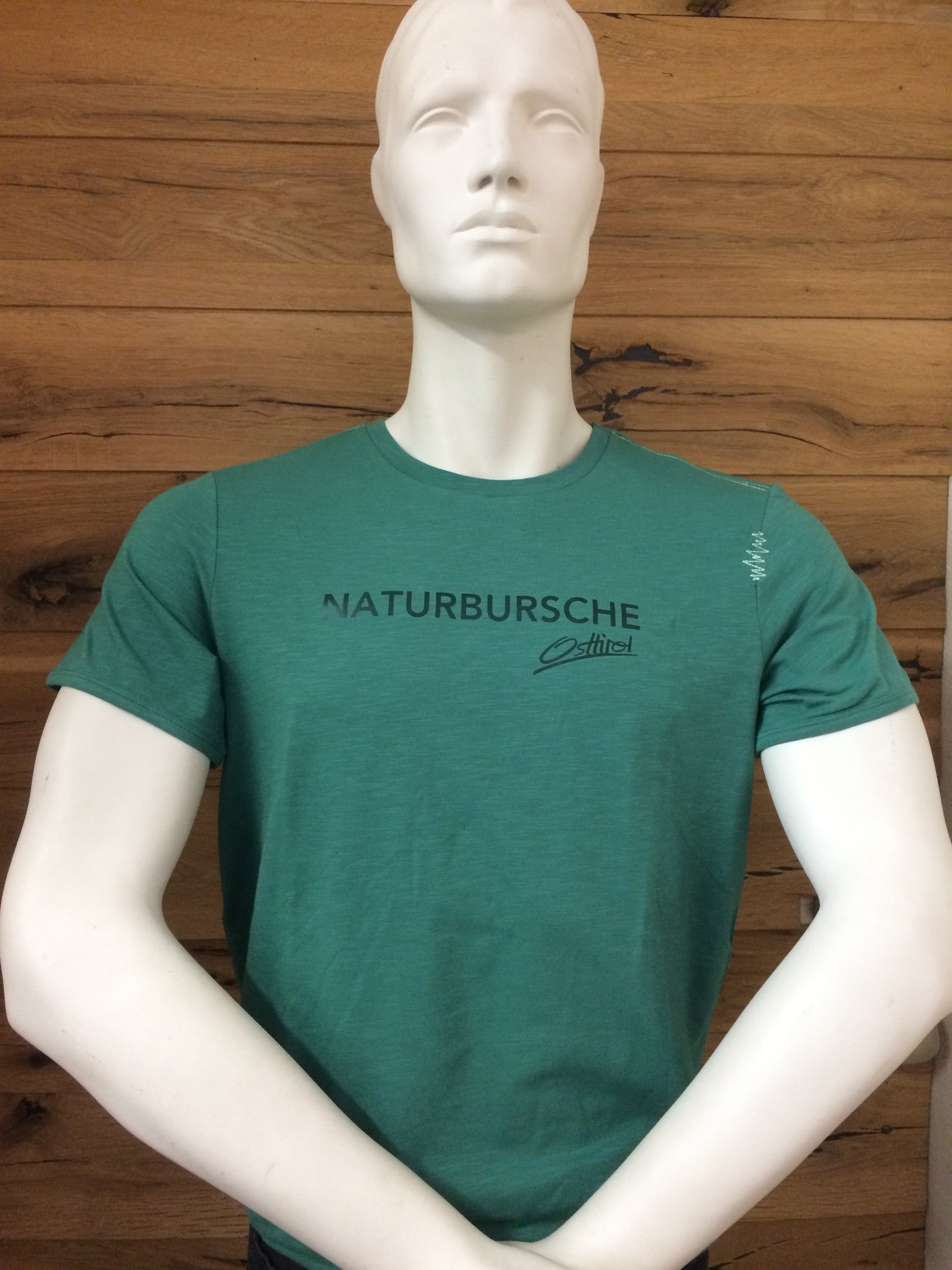 Herren T-Shirt Osttirol "Naturbursche" green