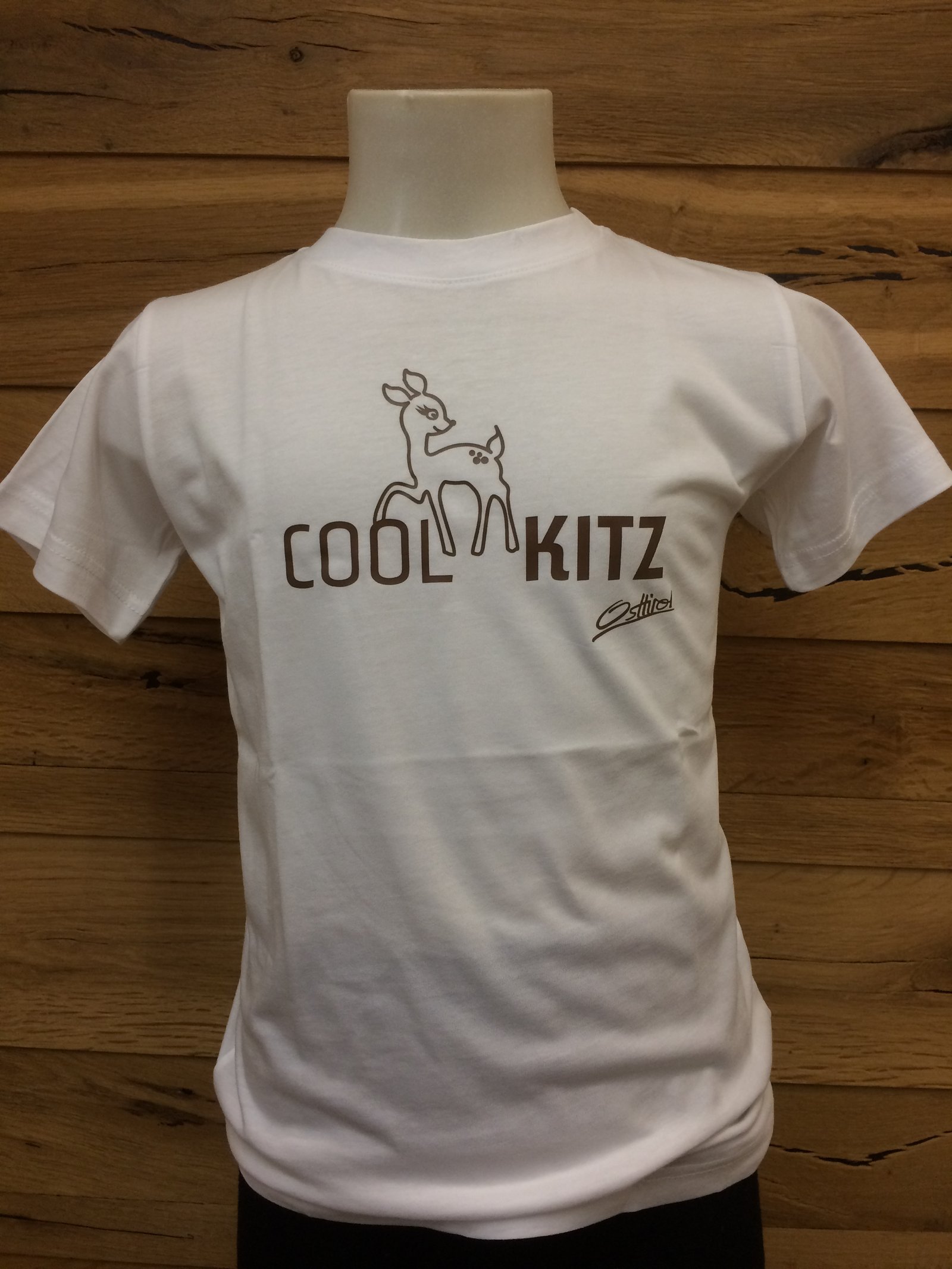 Kinder T-Shirt "Cool Kitz" weiß