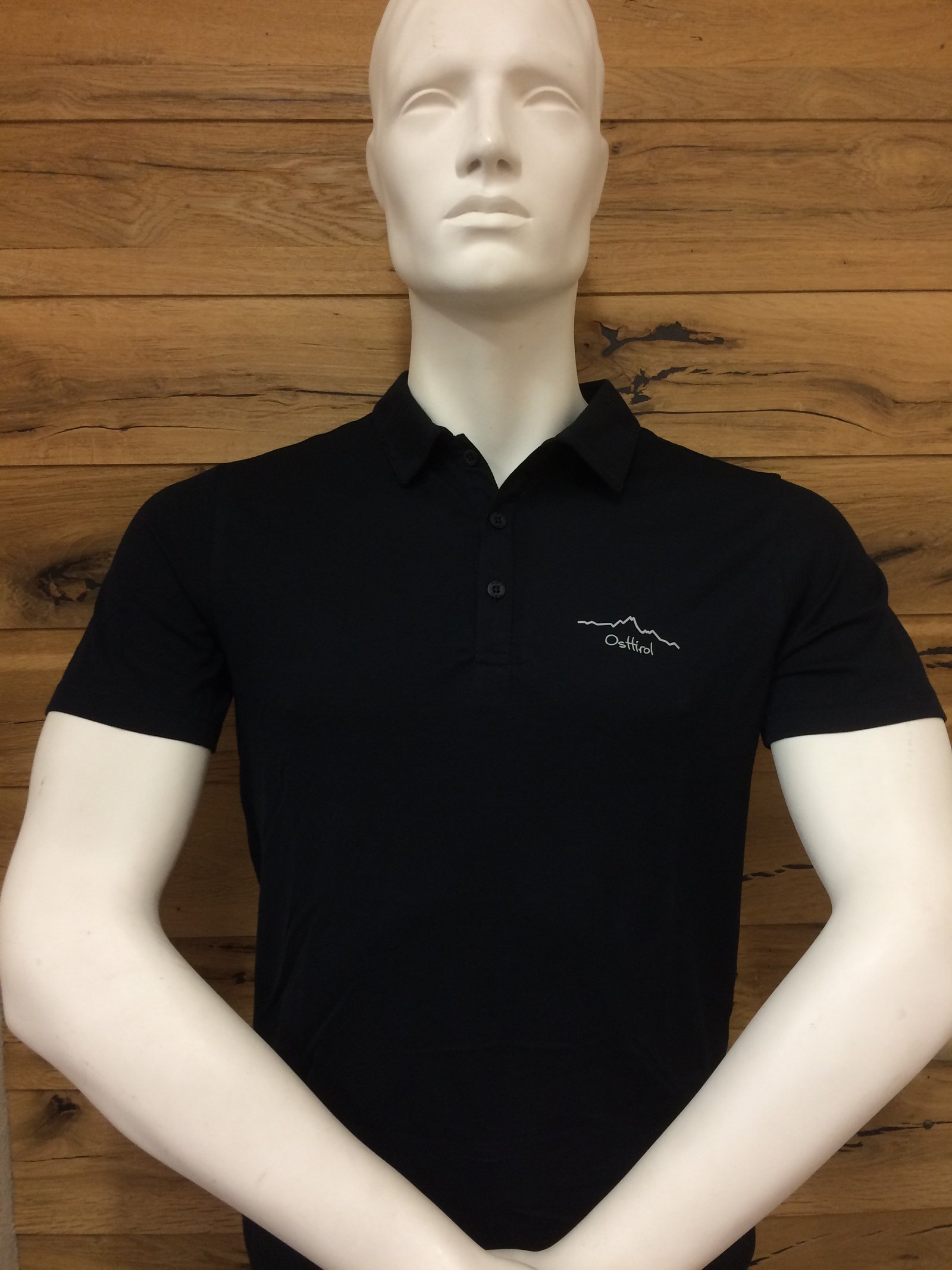 Herren Poloshirt Transtex "Osttirol", schwarz 