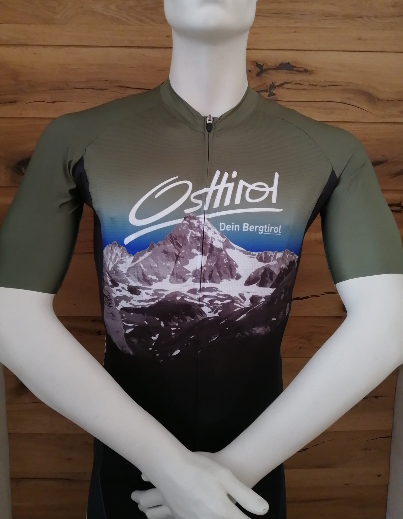 Rad Trikot "Glockner" grün