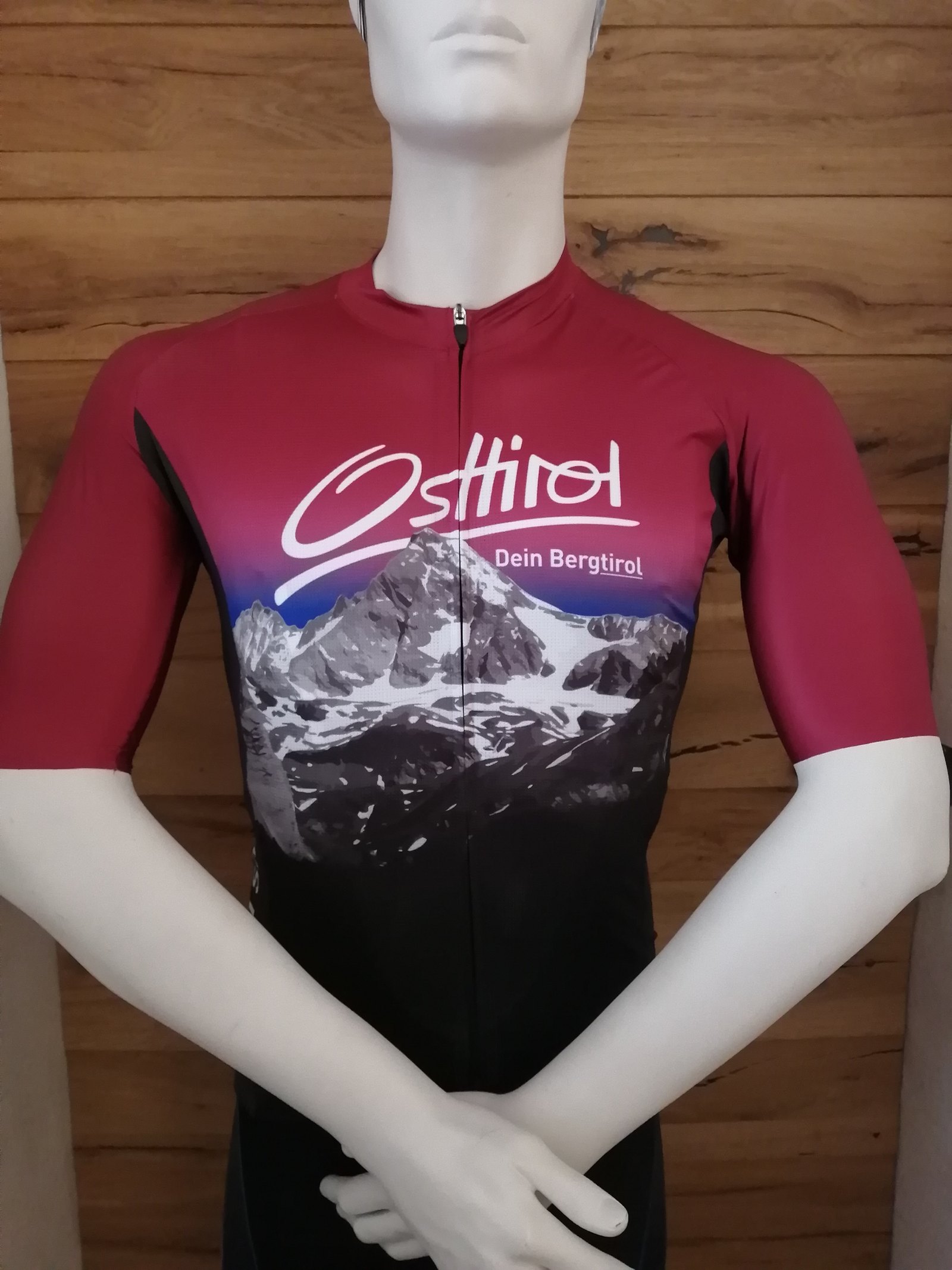 Rad Trikot "Glockner" rot