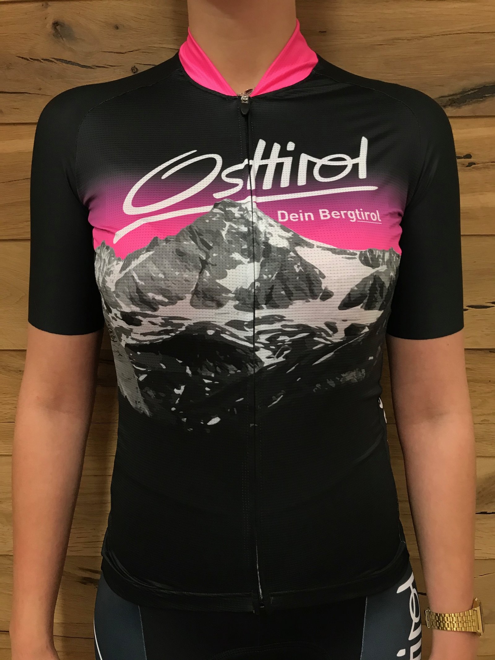 Rad Trikot "Großglockner" rosa