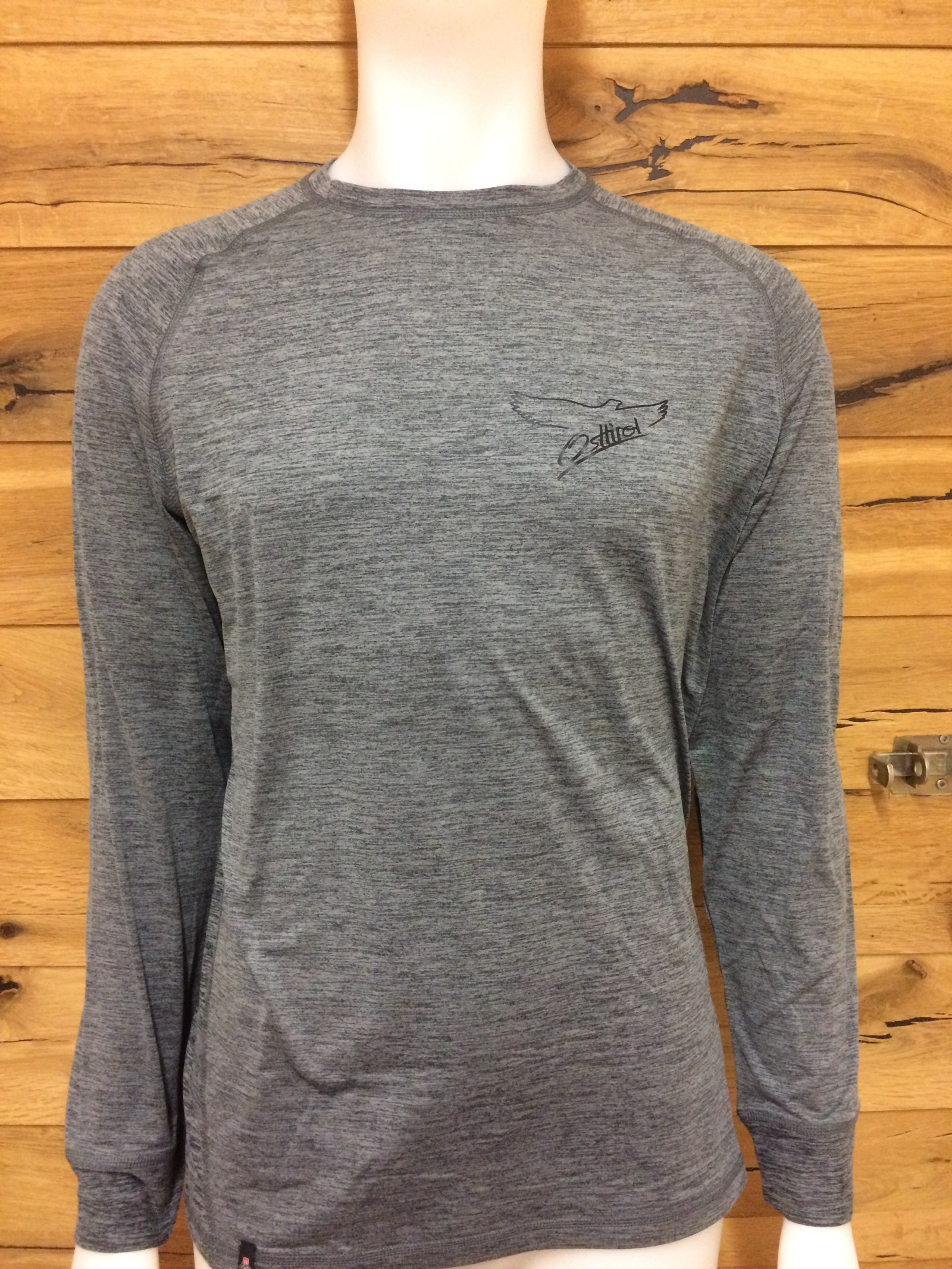 Herren Funktionsshirt Adler "Alvier" grau melange