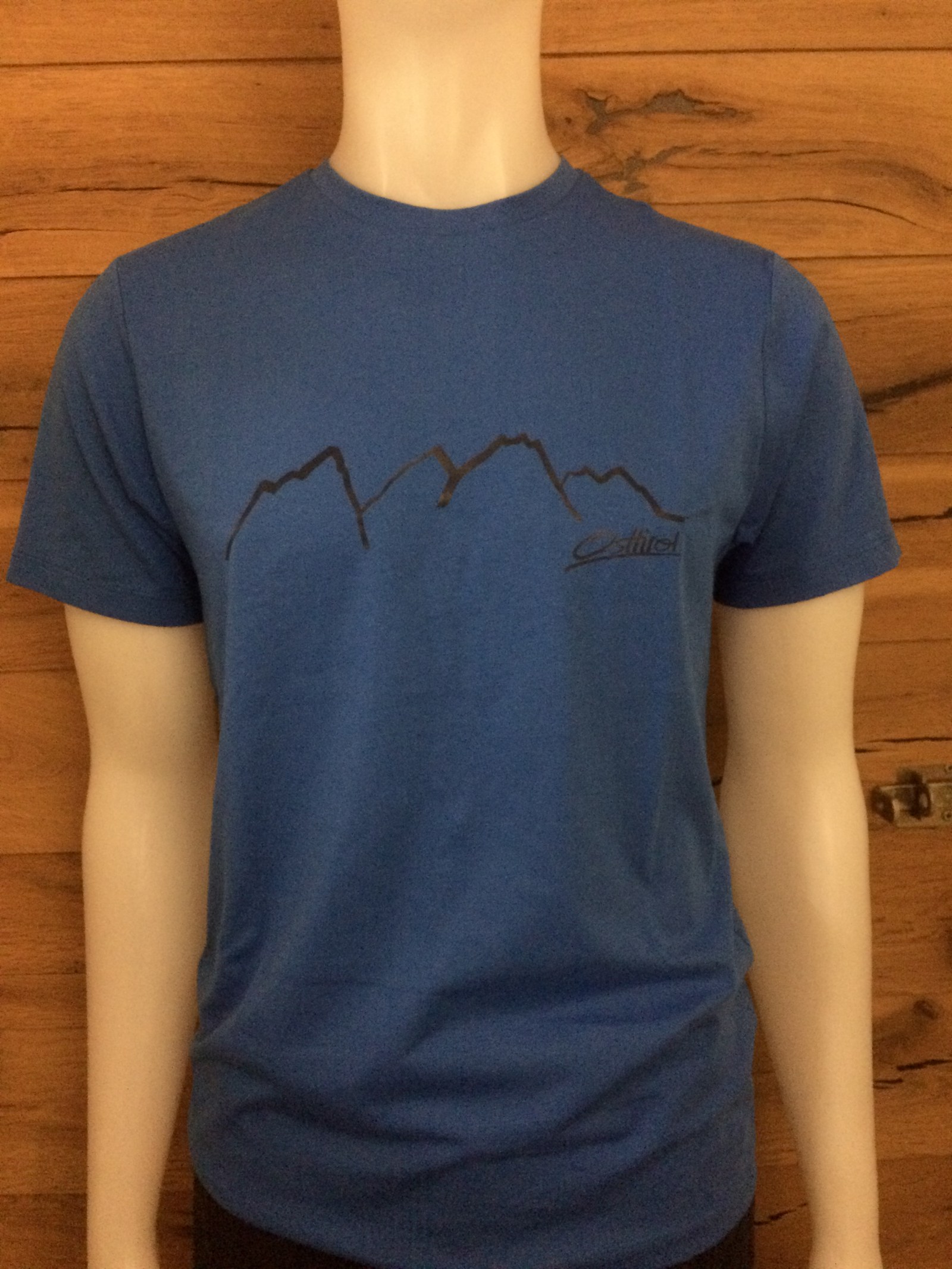 Herren T-Shirt "Dolomiten" kobalt