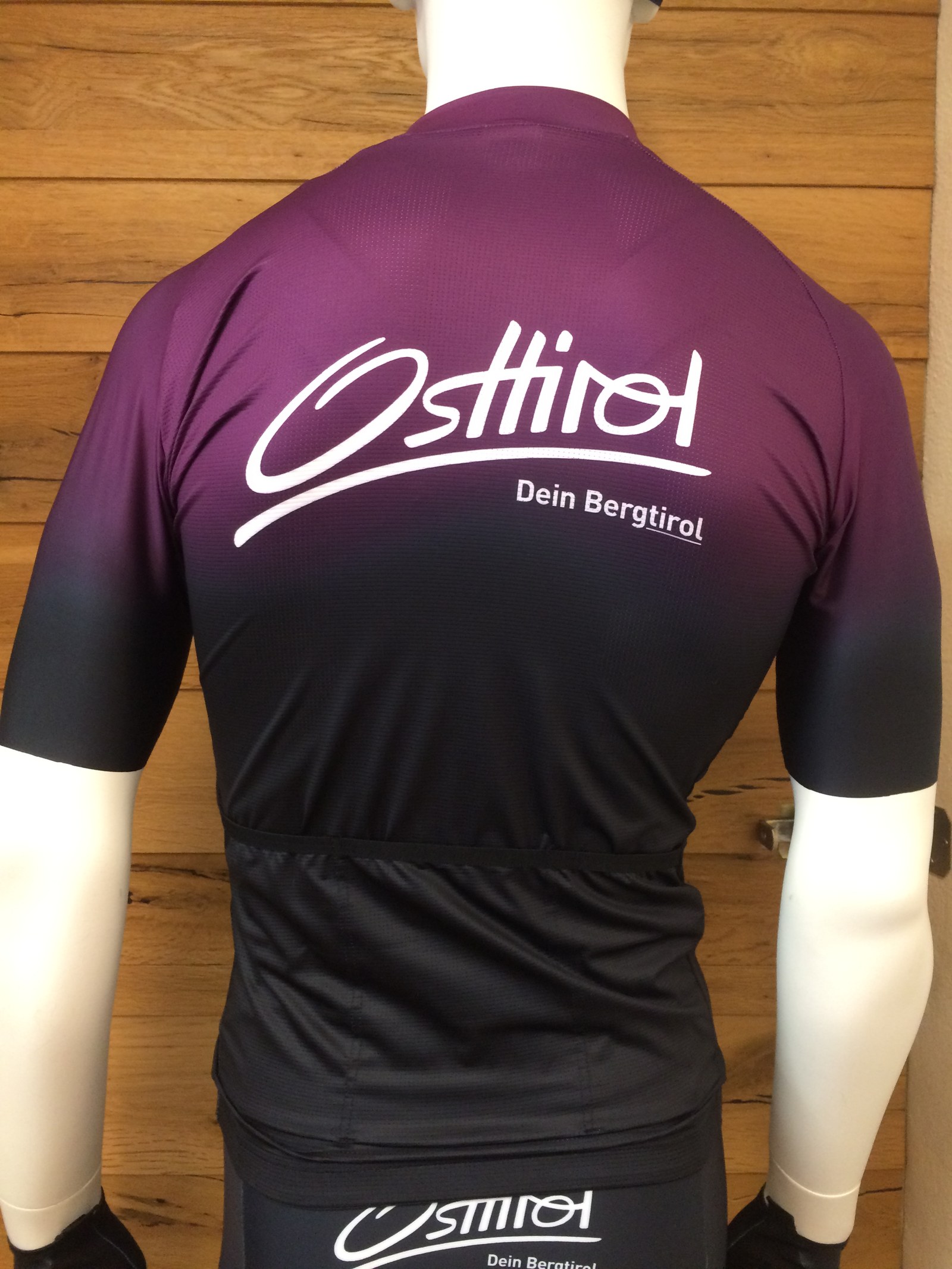 Rad Trikot "Spitzkofel" Osttirol, violett/schwarz