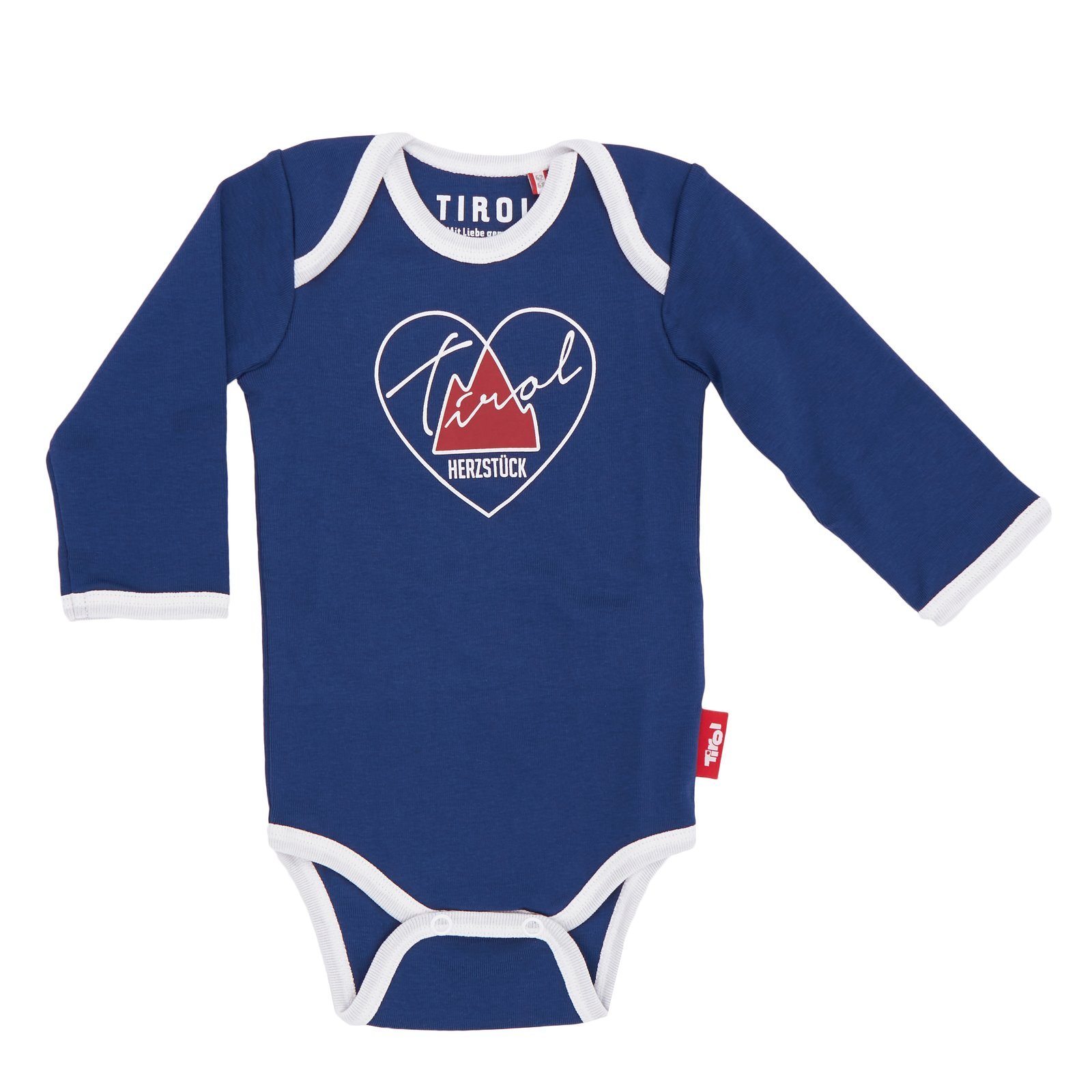 Babybody "Herzstück" marine