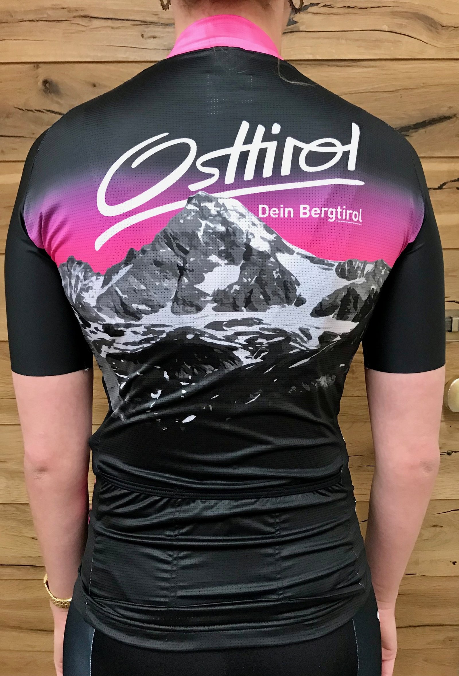 Rad Trikot "Großglockner" rosa