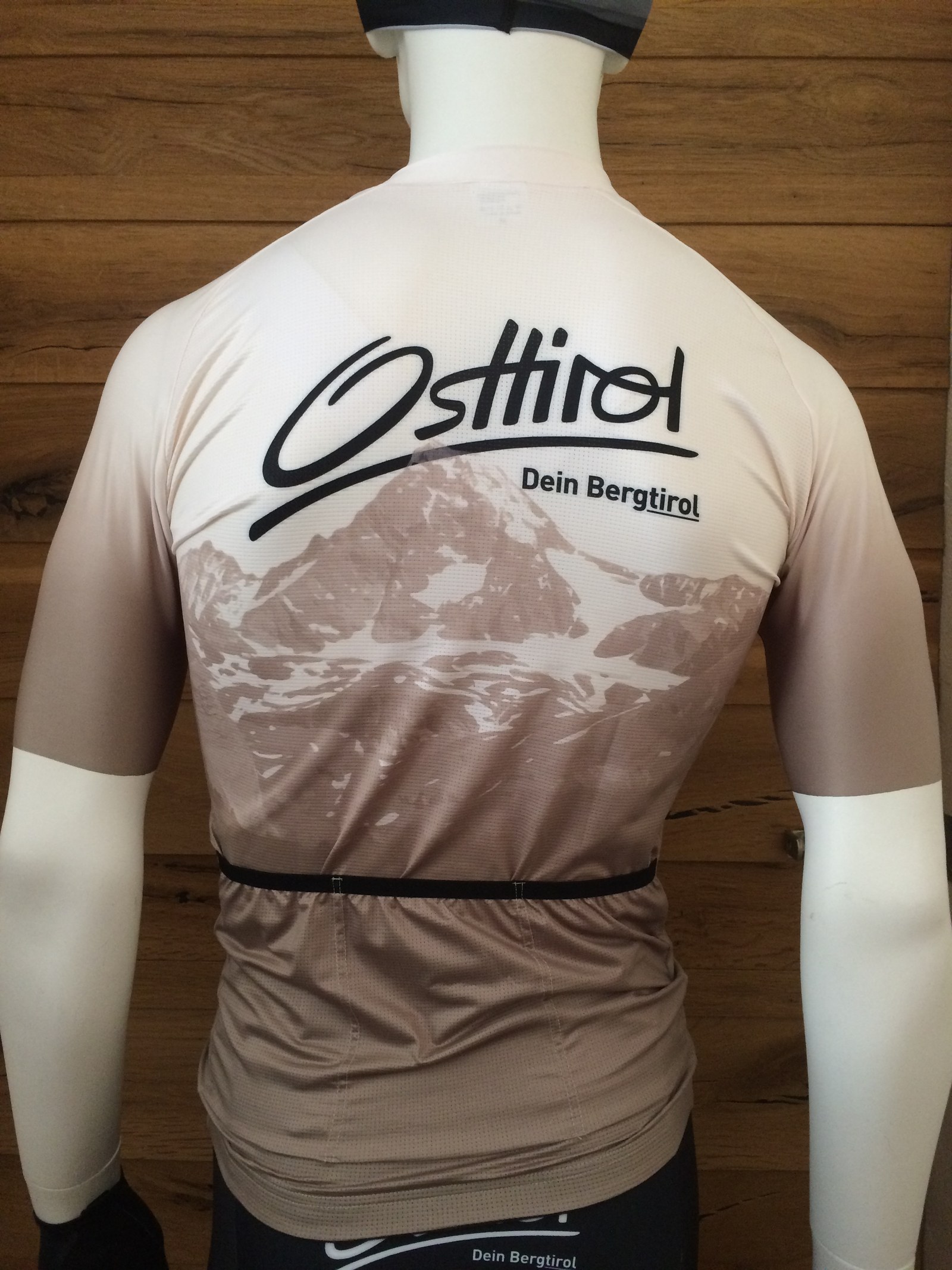 Rad Trikot "Glockner" Osttirol creme/sand