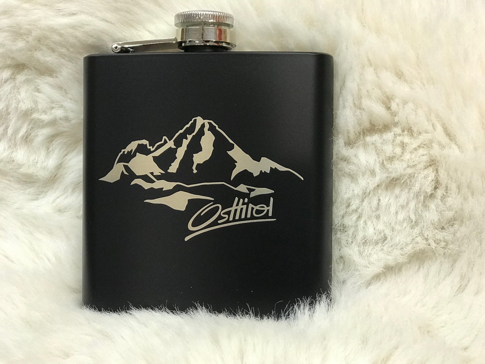 Flachmann Osttirol "Glockner" schwarz