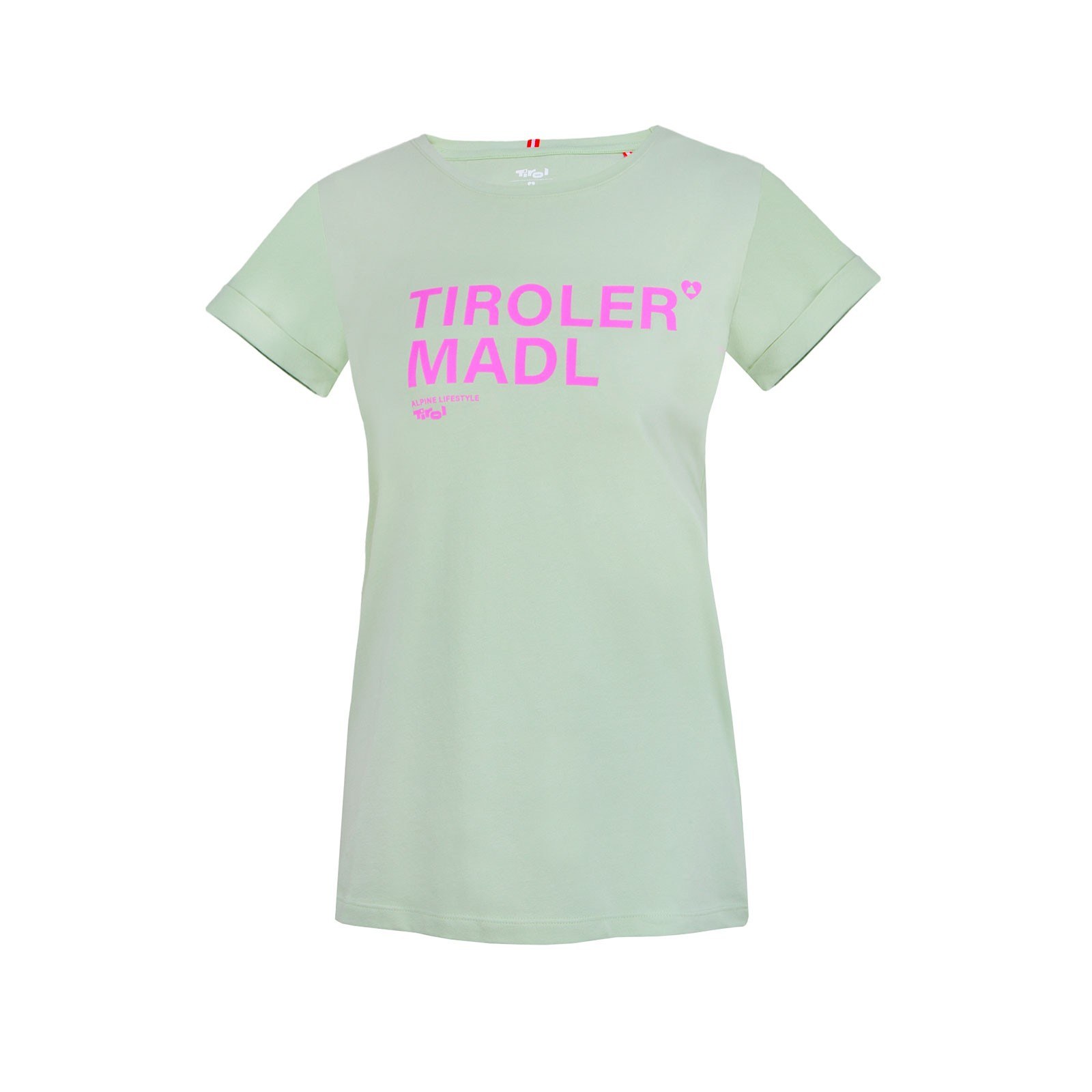 Damen T-Shirt "Tiroler Madl" salbei