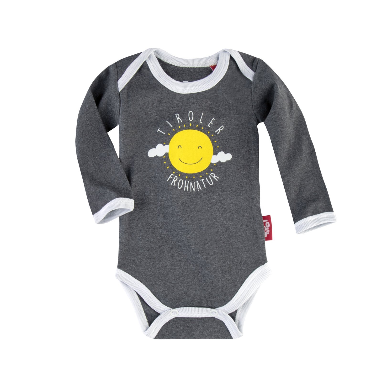 Babybody "Tiroler Frohnatur" anthrazit