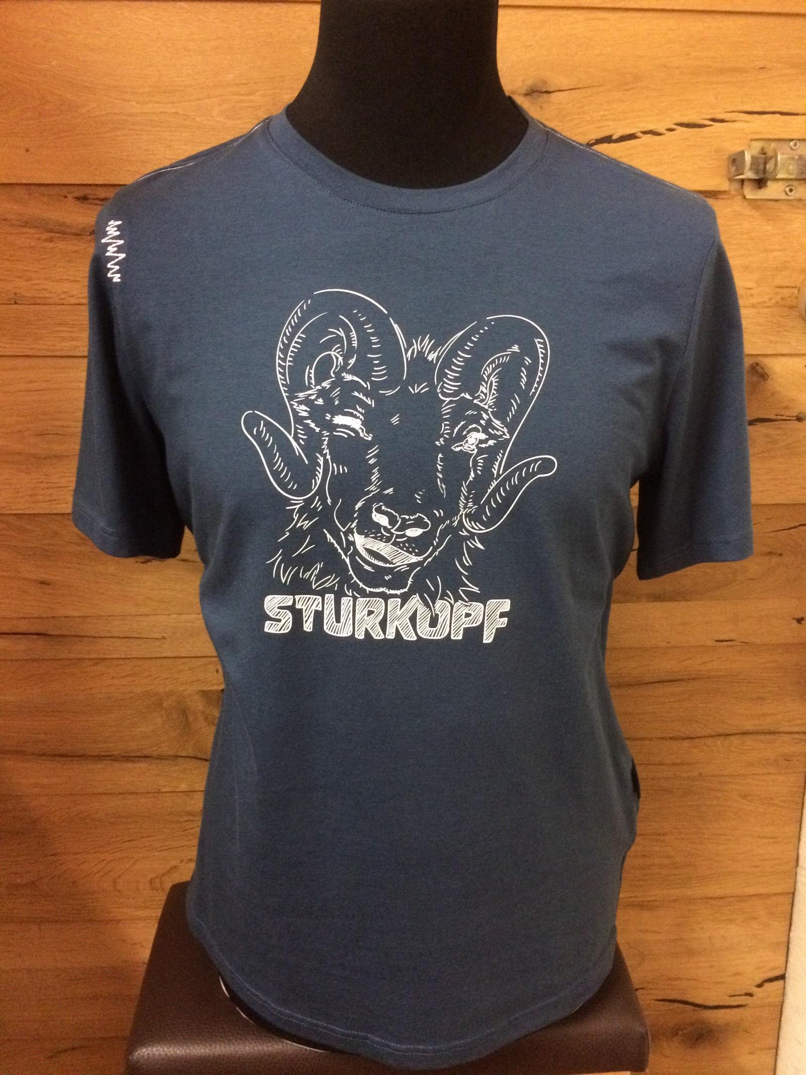 Herren T-Shirt "STURKOPF"  marine