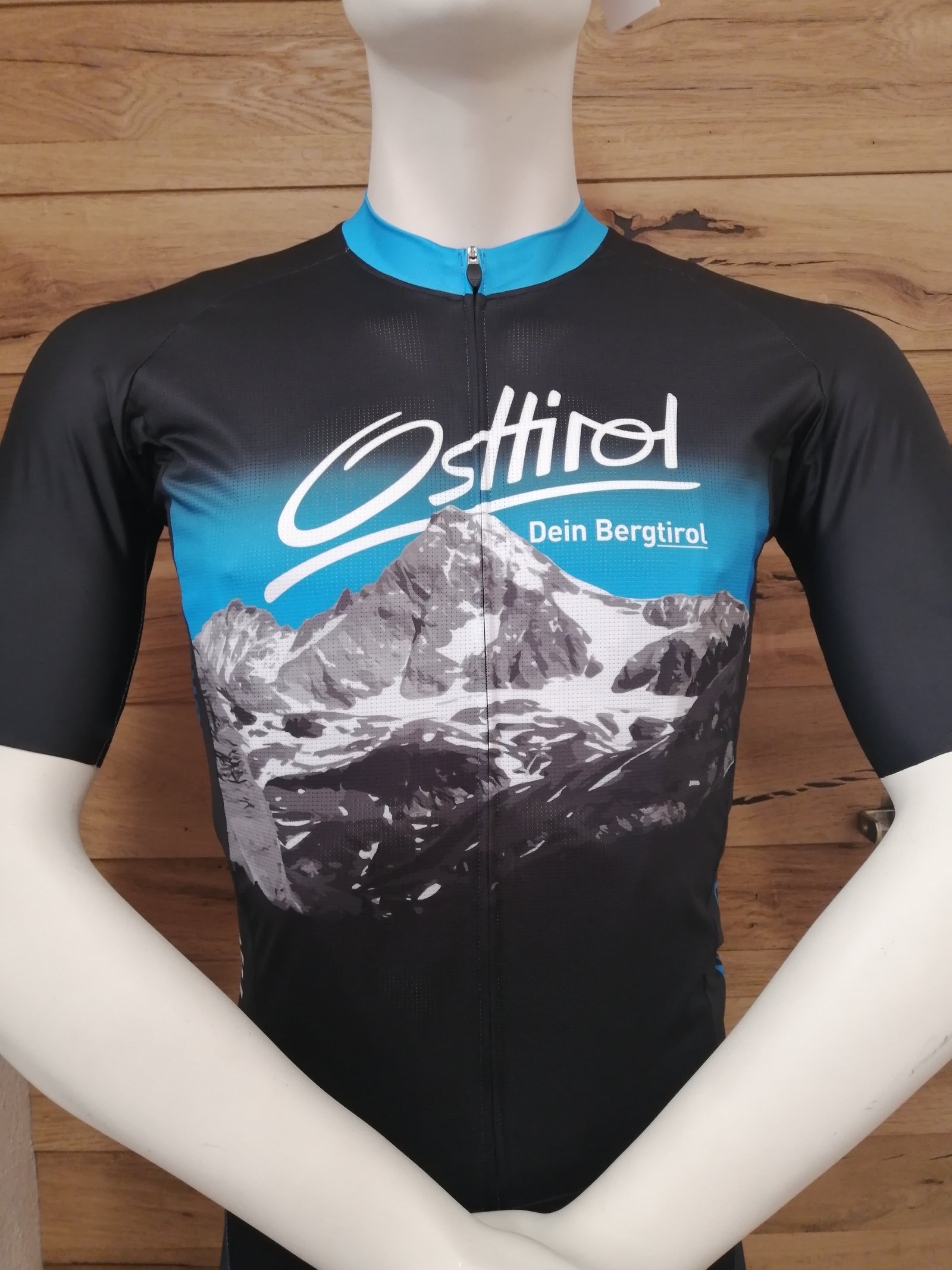 Rad Trikot "Großglockner" blau 