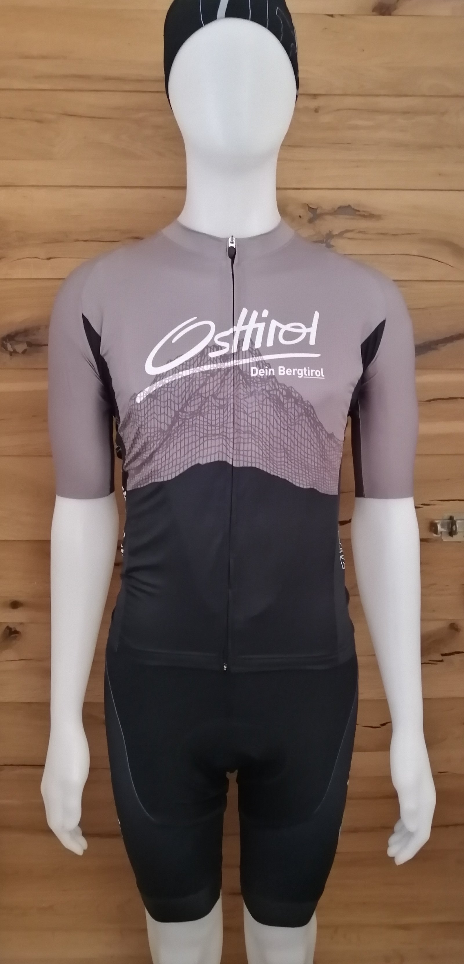 Rad Trikot Osttirol "Topografie" oliv