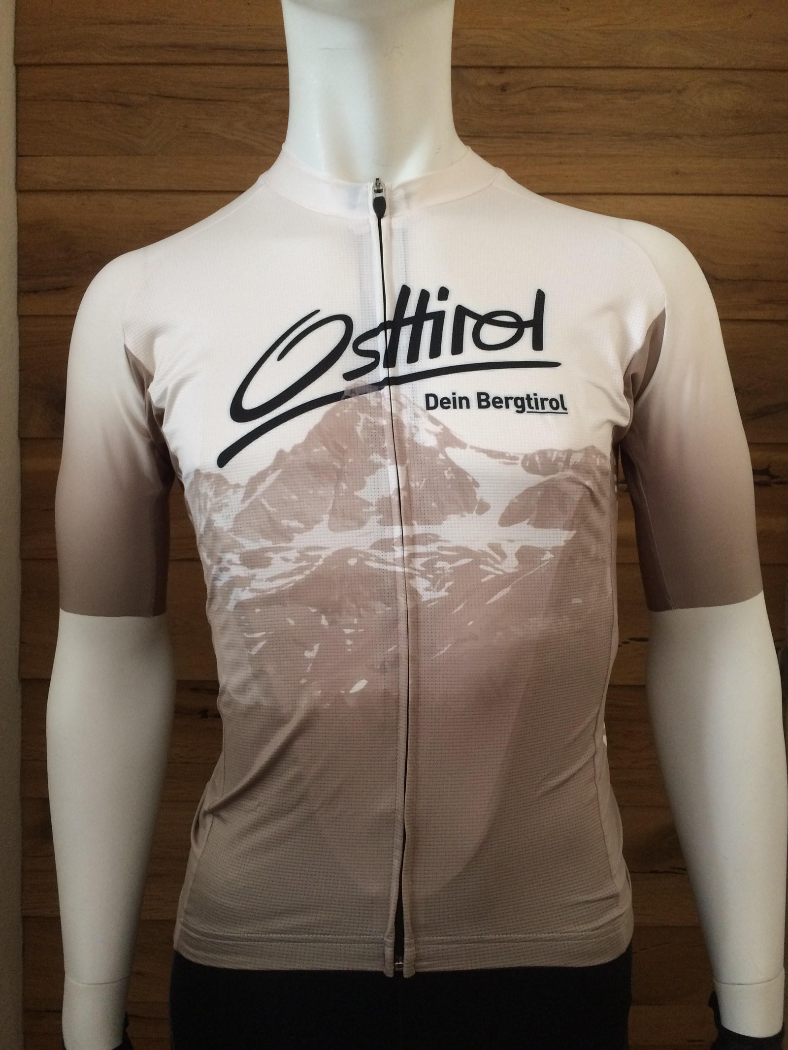 Rad Trikot "Glockner" Osttirol creme/sand