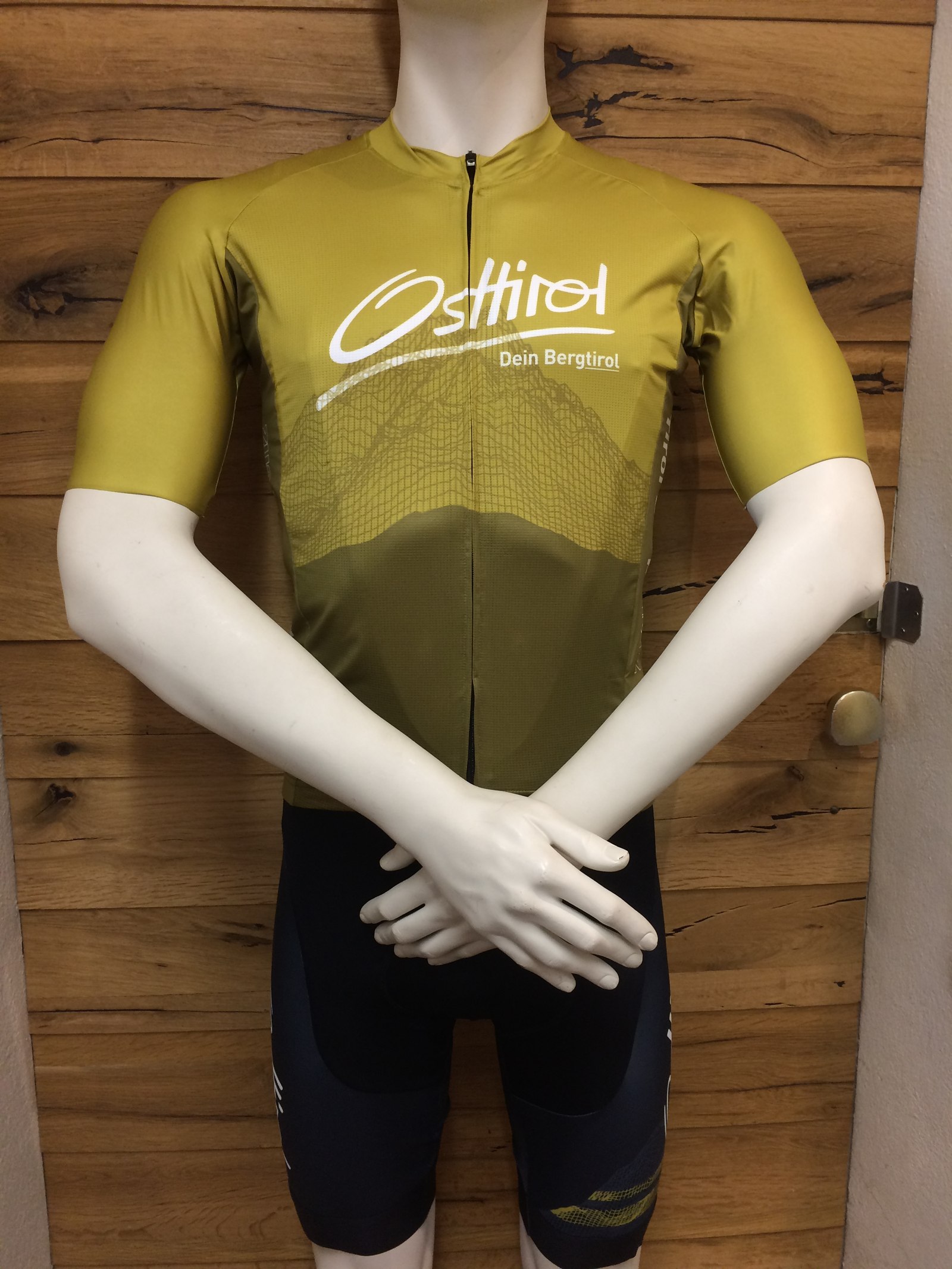 Rad Trikot Osttirol "Topografie" oliv