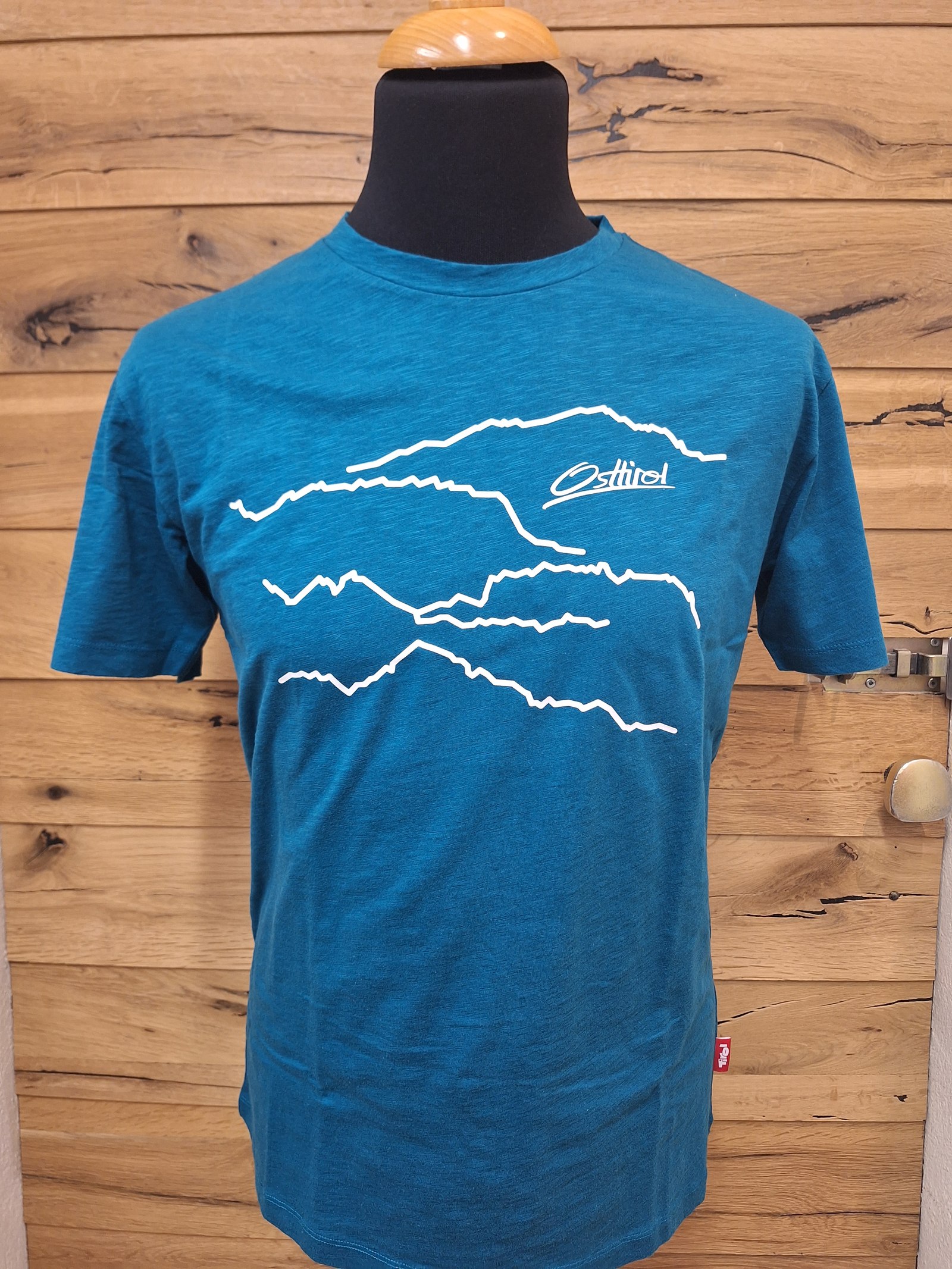 Herren T-Shirt "Dolomiten" petrol