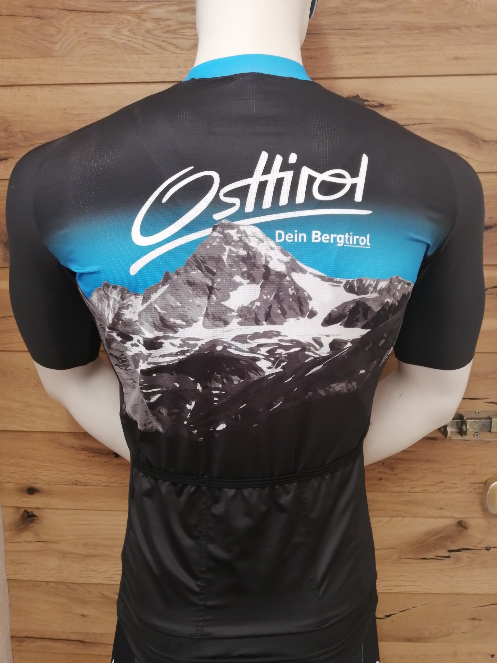 Rad Trikot "Großglockner" blau 