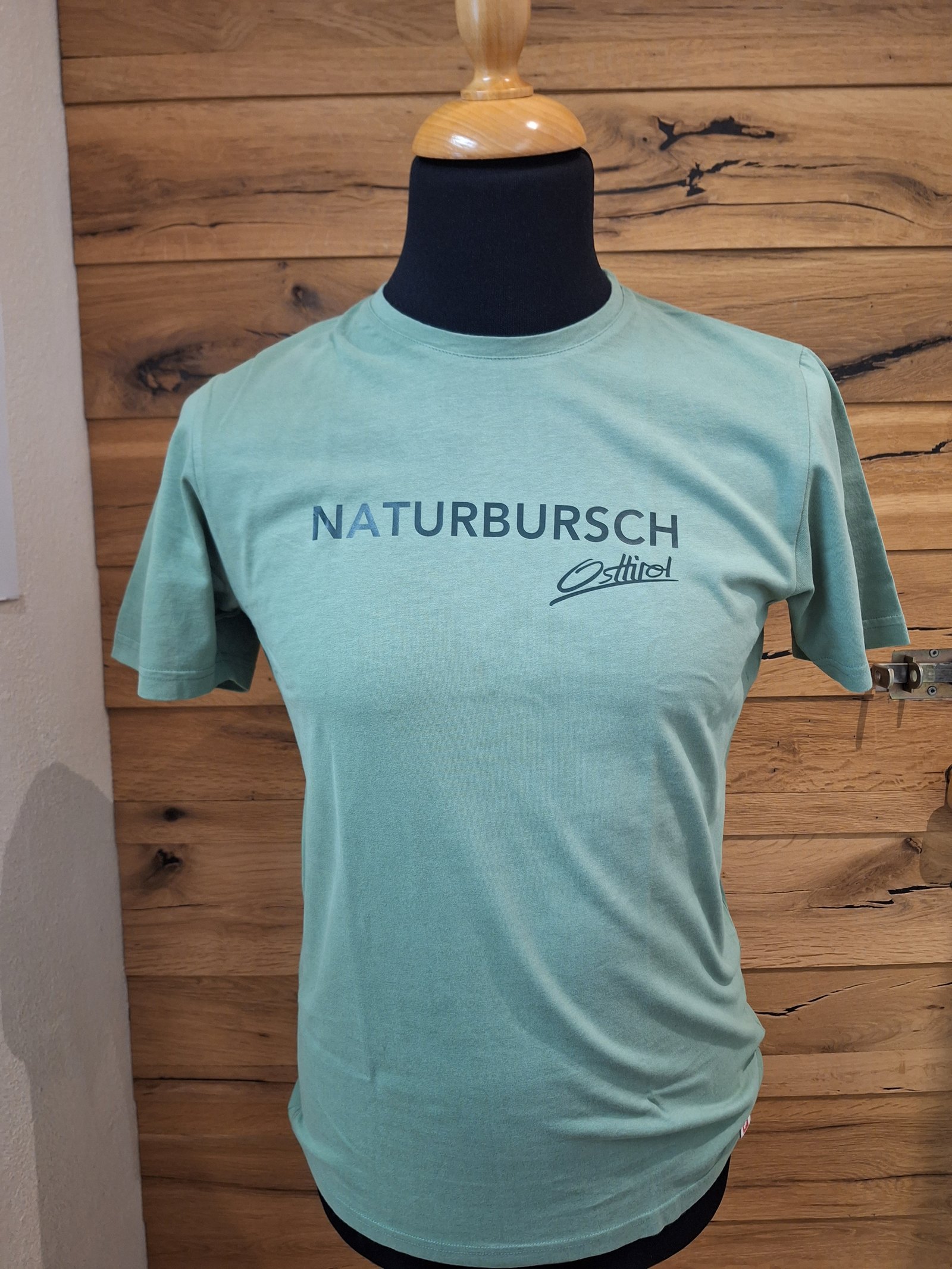 Herren T-Shirt "Naturbursch" moos