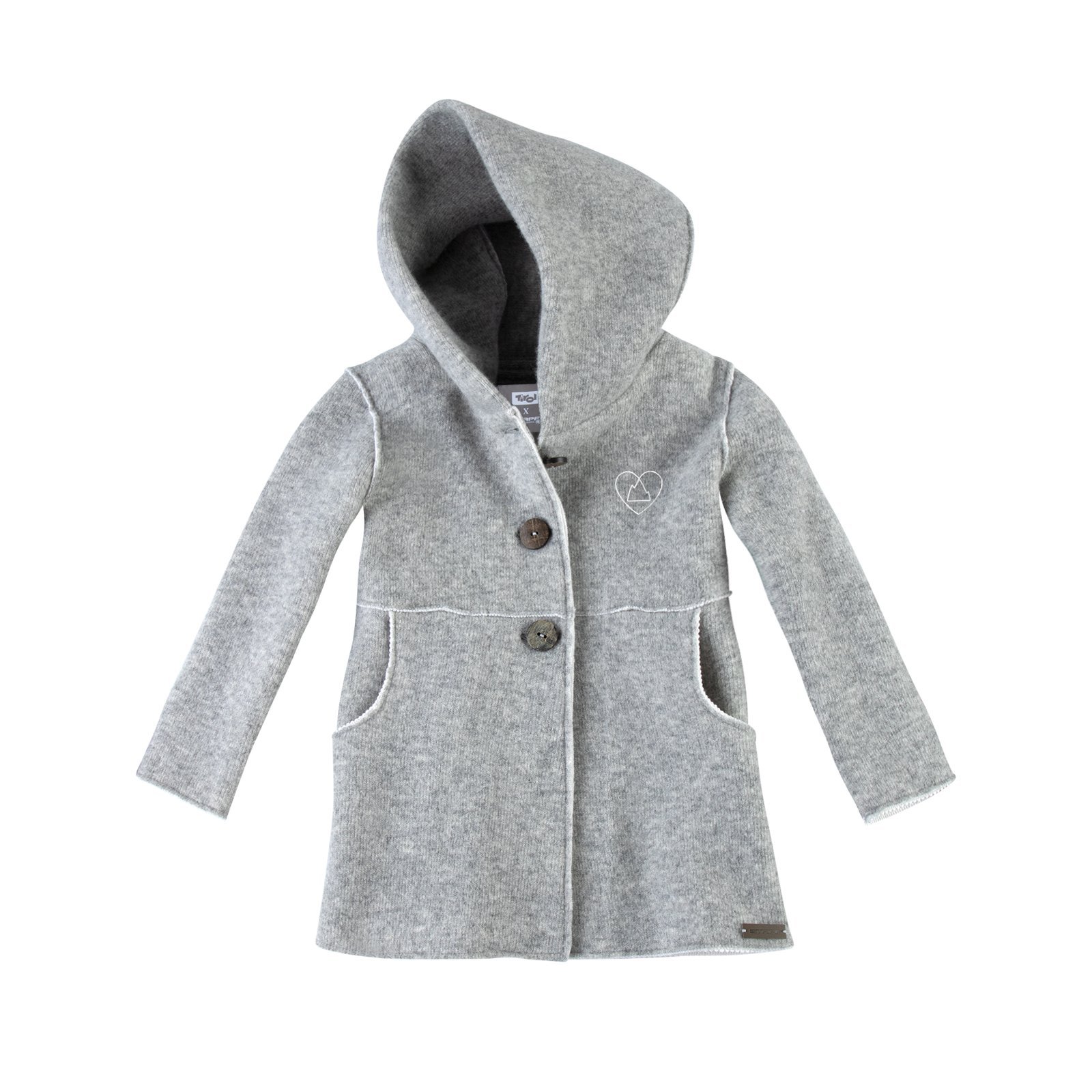 Kinderjacke "Mutkogel" hellgrau