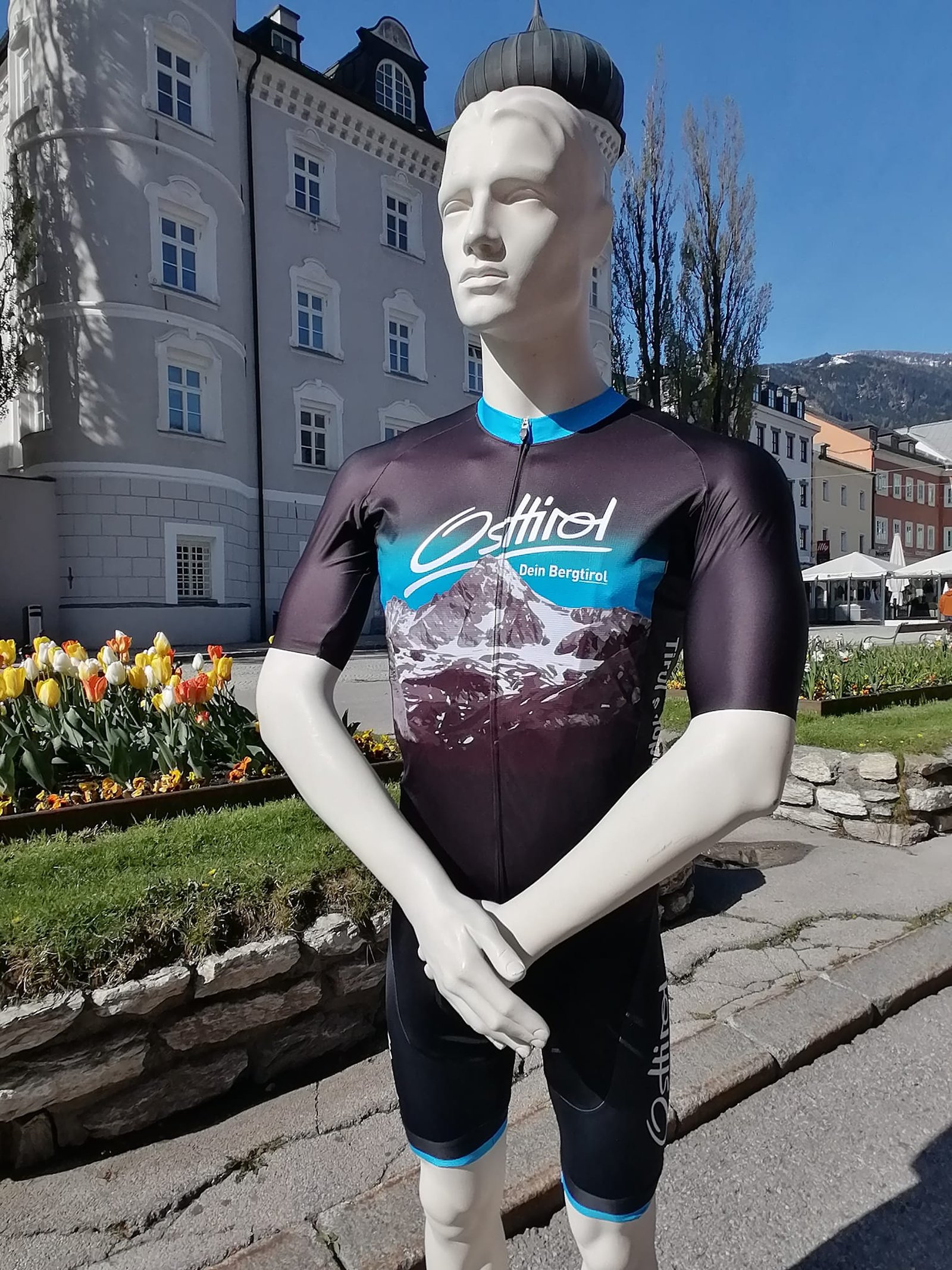 Rad Trikot "Großglockner" blau 