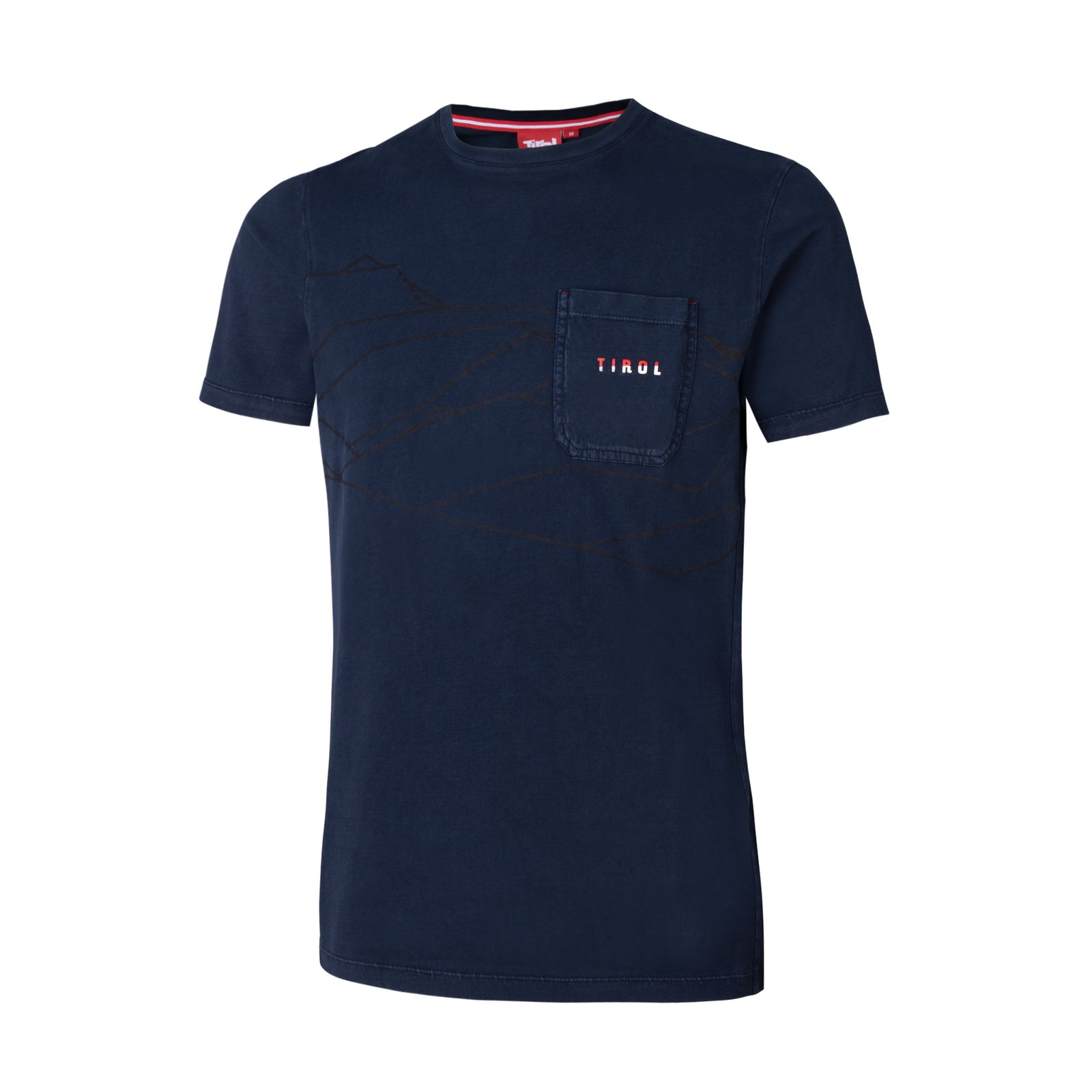 Herren T-Shirt "Niklas" denim