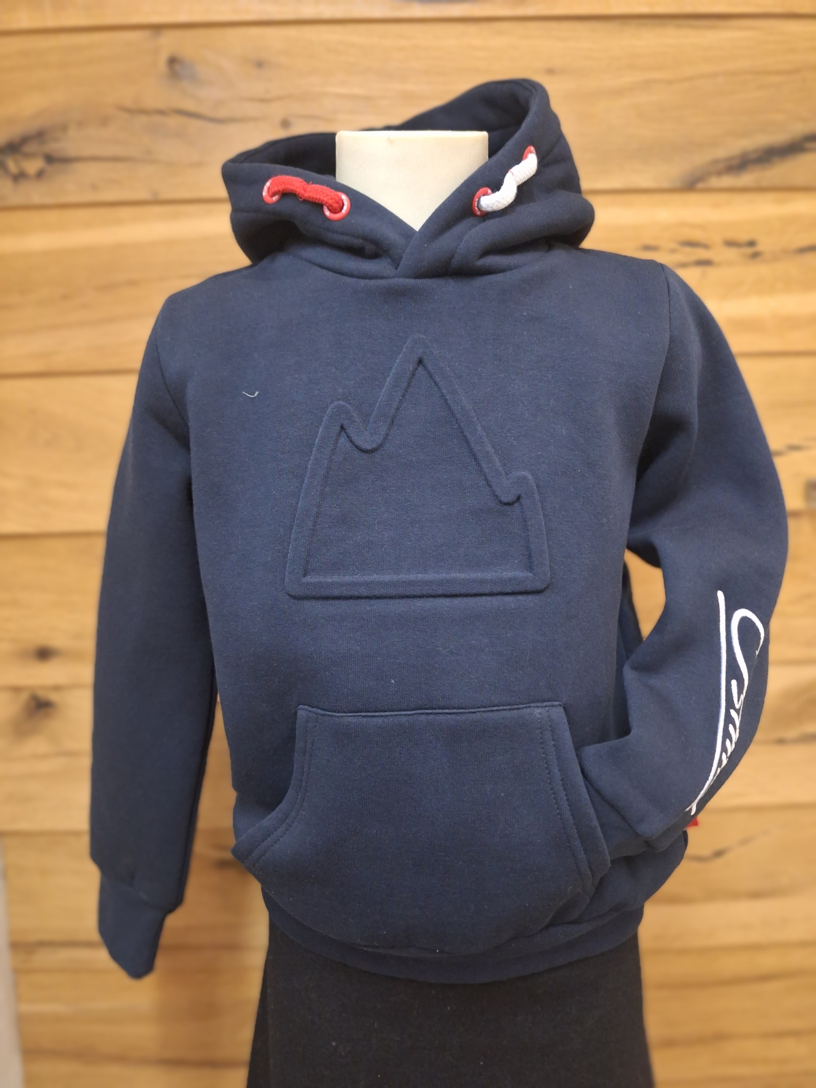 Kinder Hoody "Osttirol Berg" blau